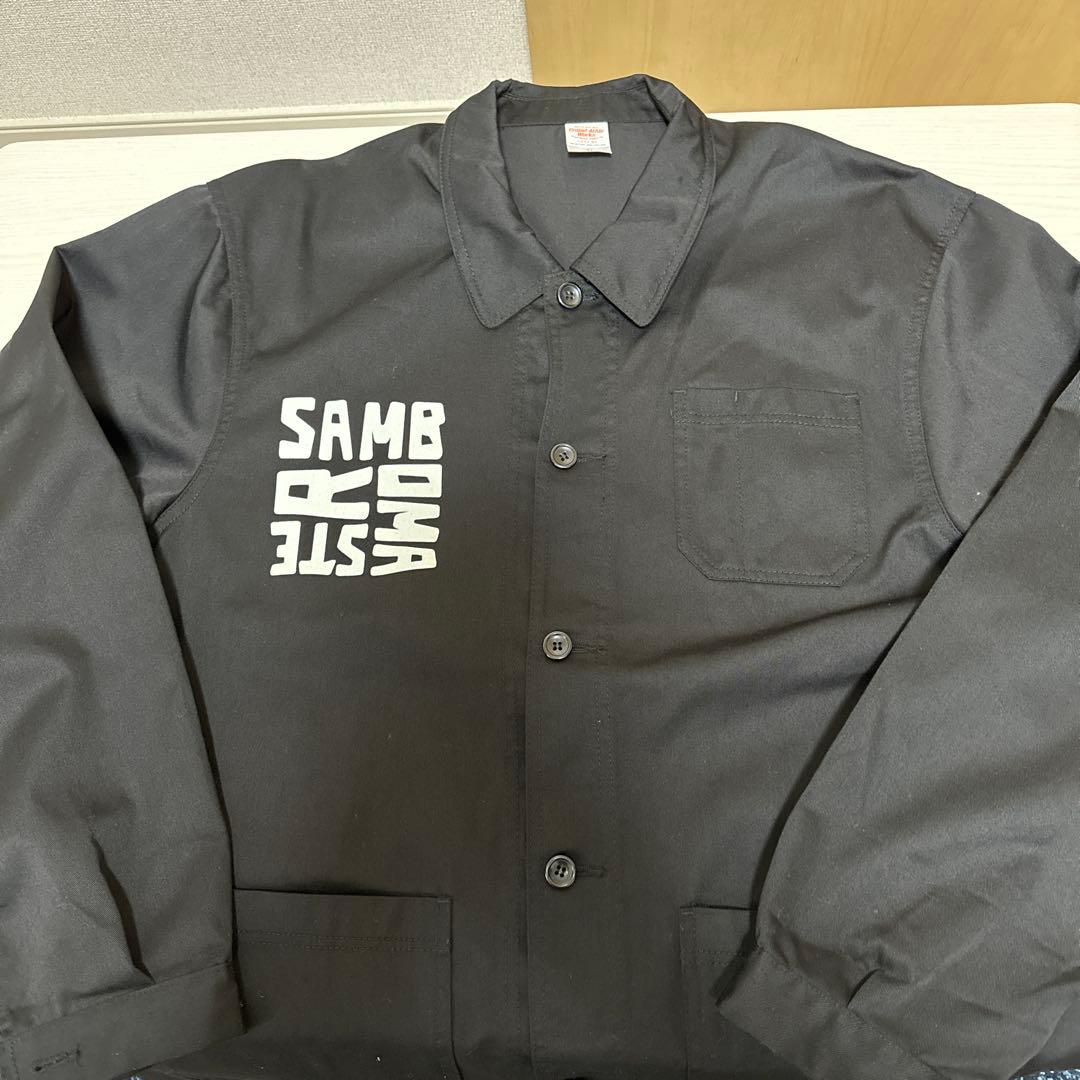 サンボマスター　SQUAREロゴカバーオール ＸＬ