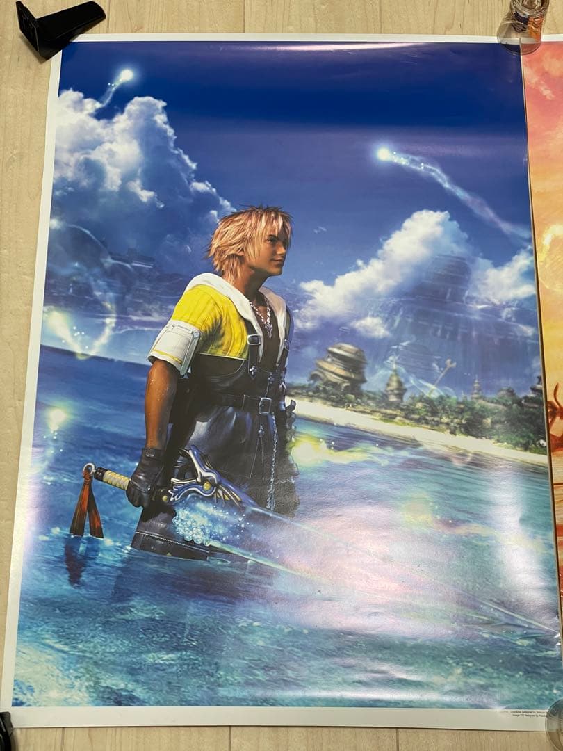 ファイナルファンタジーⅩ 10 ポスター2枚セット ティーダ ユウナ