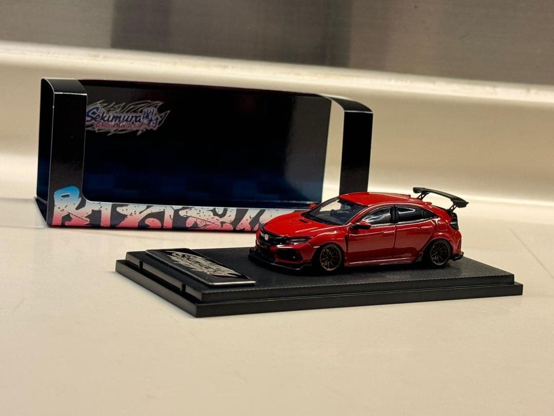 1/64 ホンダFK8 J’SRacing風 エアロキット関村改 完成品