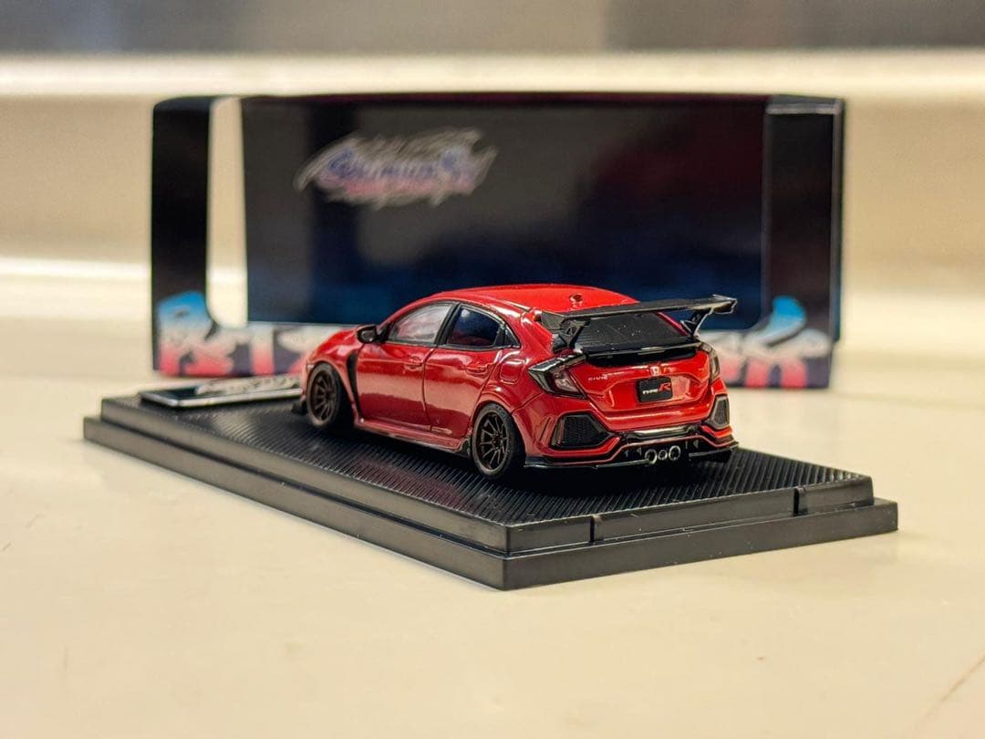 1/64 ホンダFK8 J’SRacing風 エアロキット関村改 完成品