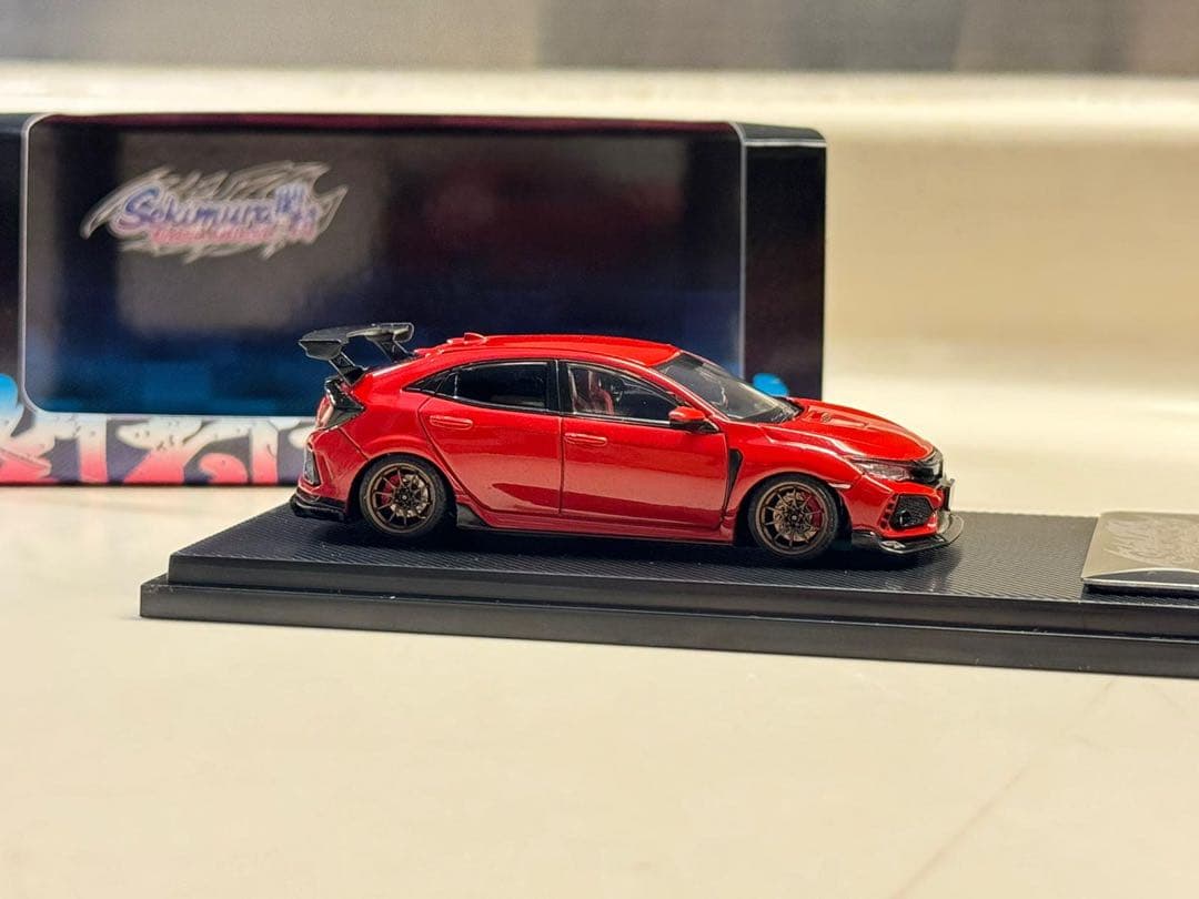 1/64 ホンダFK8 J’SRacing風 エアロキット関村改 完成品