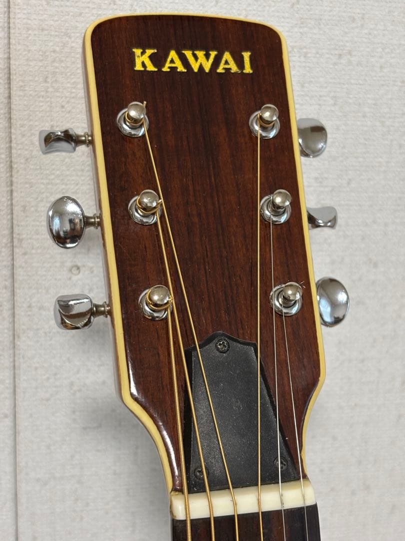 レア❗️KAWAIカワイB25タイプ？　ADJサドル　ジャパンヴィンテージアコギ