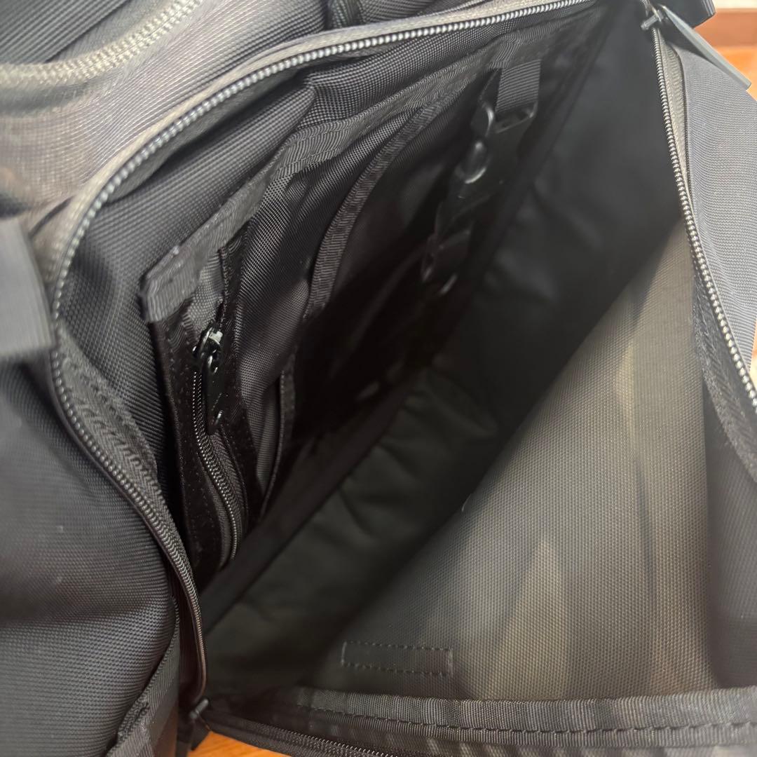 BRIEFING SOLID WAVE SW 2WAYPACK ブラック