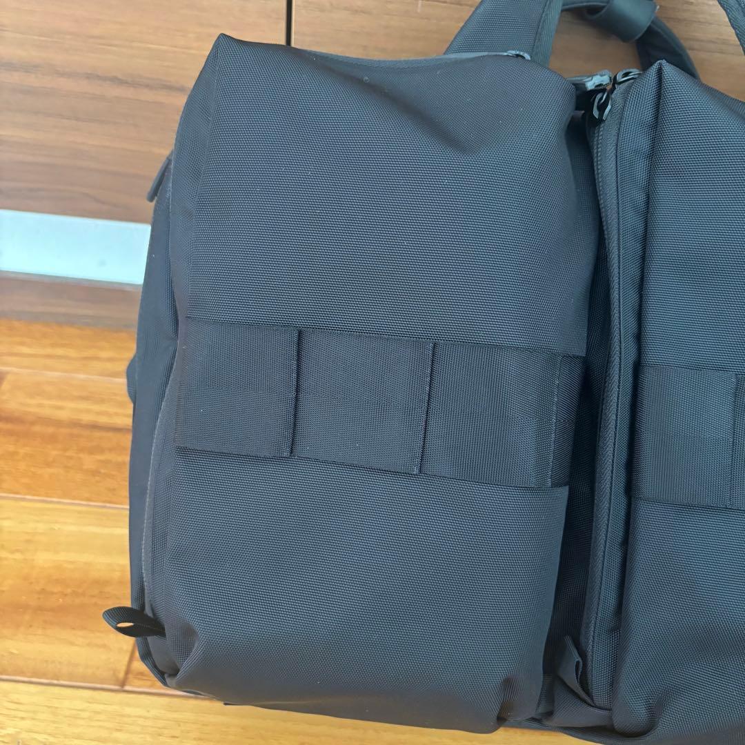 BRIEFING SOLID WAVE SW 2WAYPACK ブラック