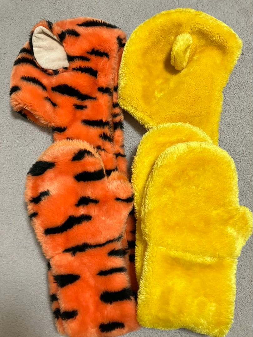 ディズニープーさんティガーファンキャップマフラー