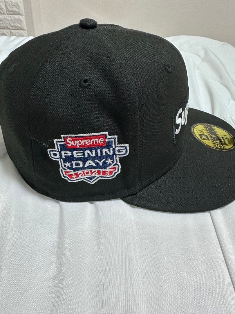 Supreme キャップ2021 ブラック 7 3/8