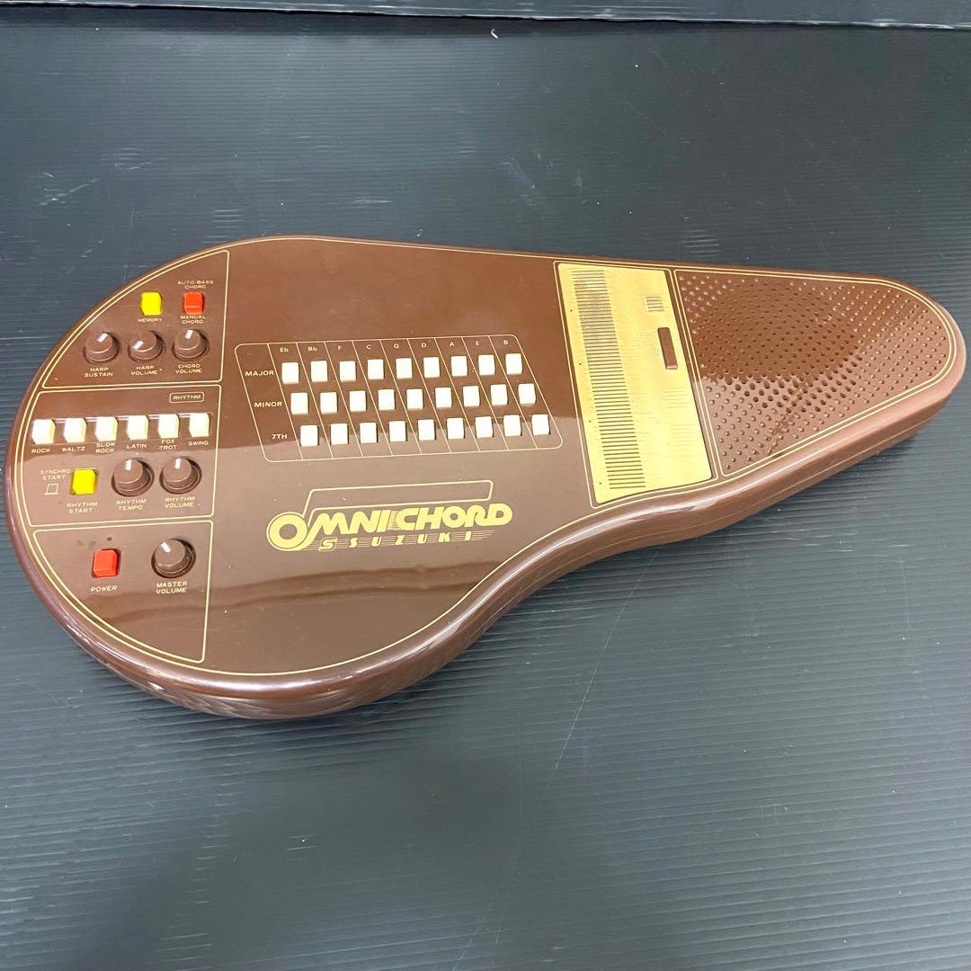 【希少アイテム】　スズキ　オムニコード　OM-27 デジタルギター　リズムマシン