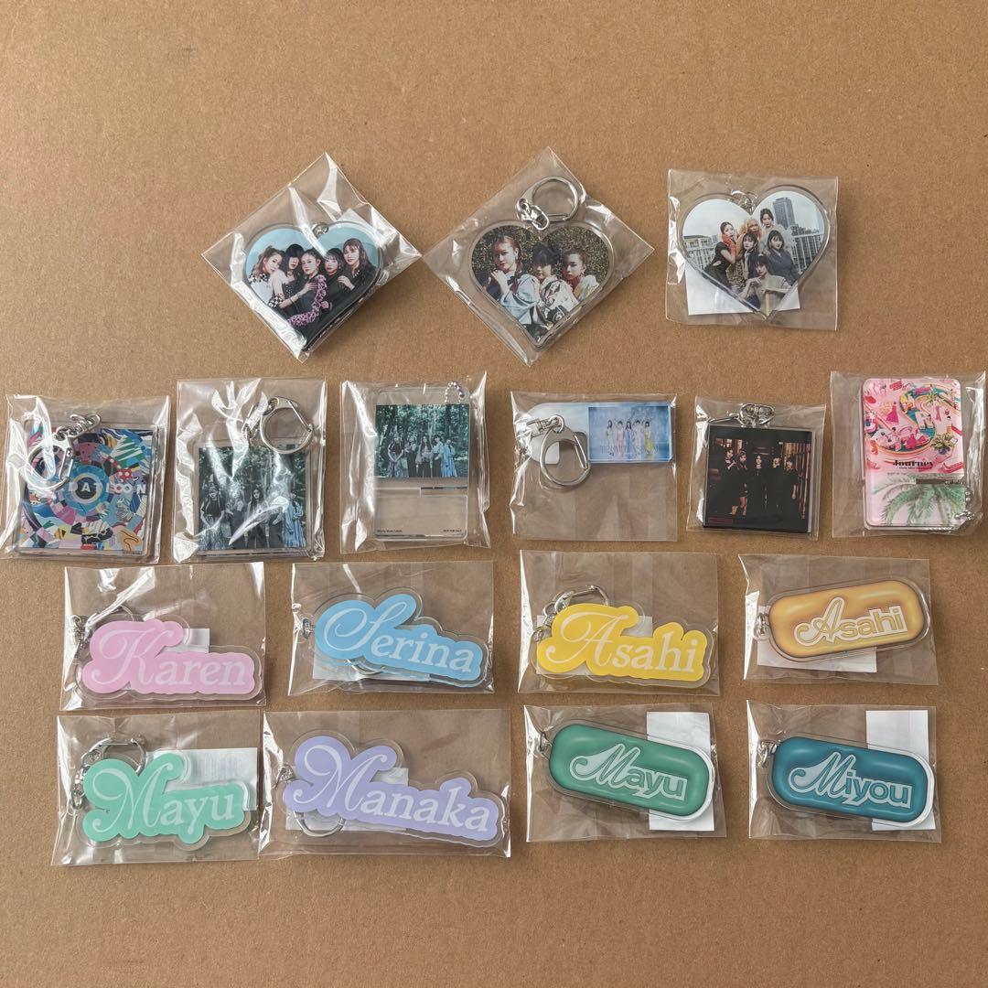 リトグリ アクリルキーホルダー 17個セット