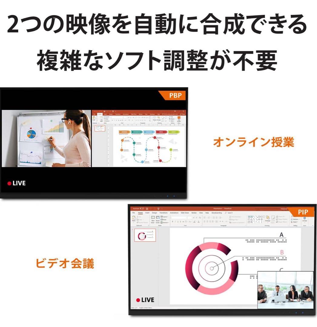 j5create JVA06 デュアルHDMIキャプチャーボード