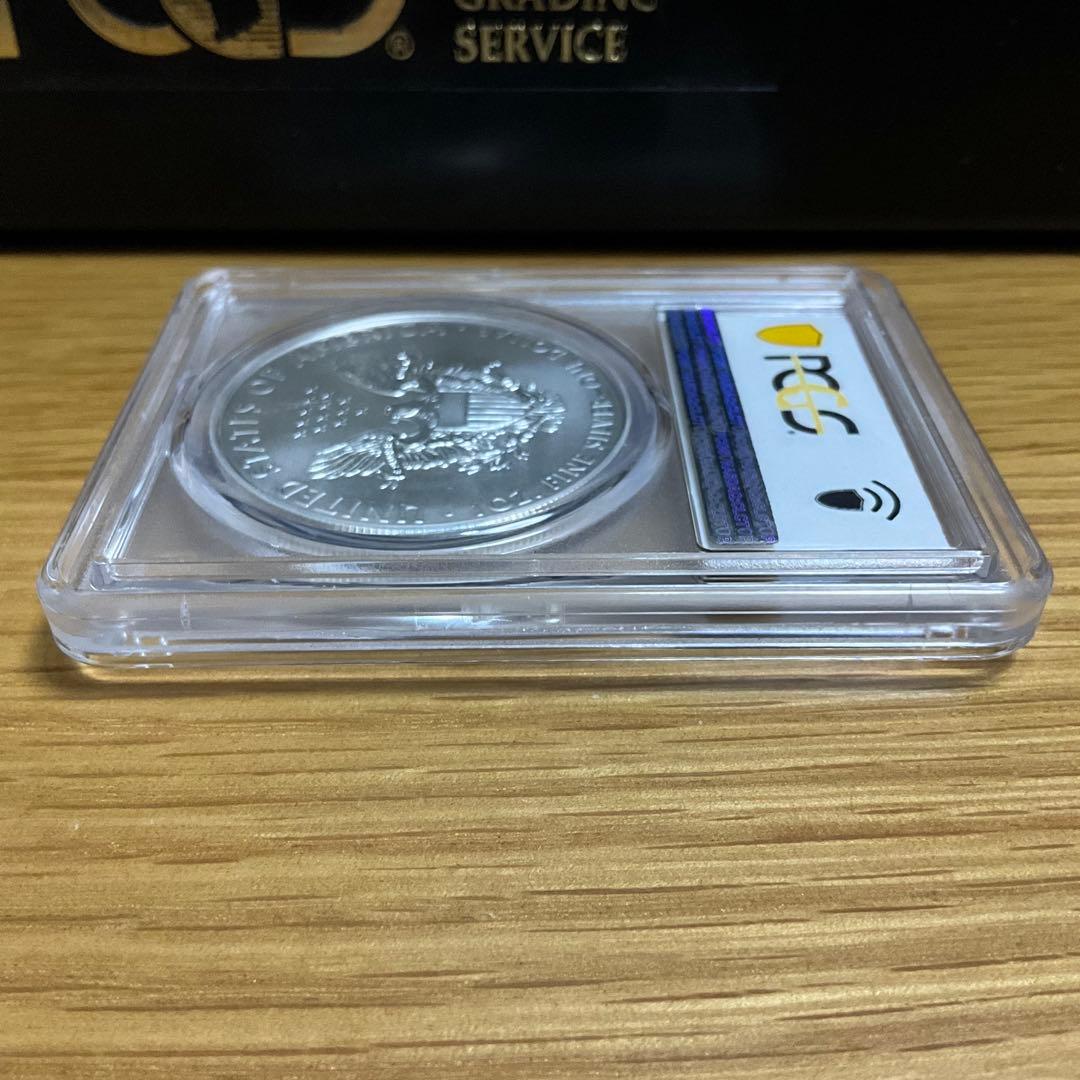 【新品】イーグル銀貨2021-(S) T1 PCGS MS70 サンフランシスコ