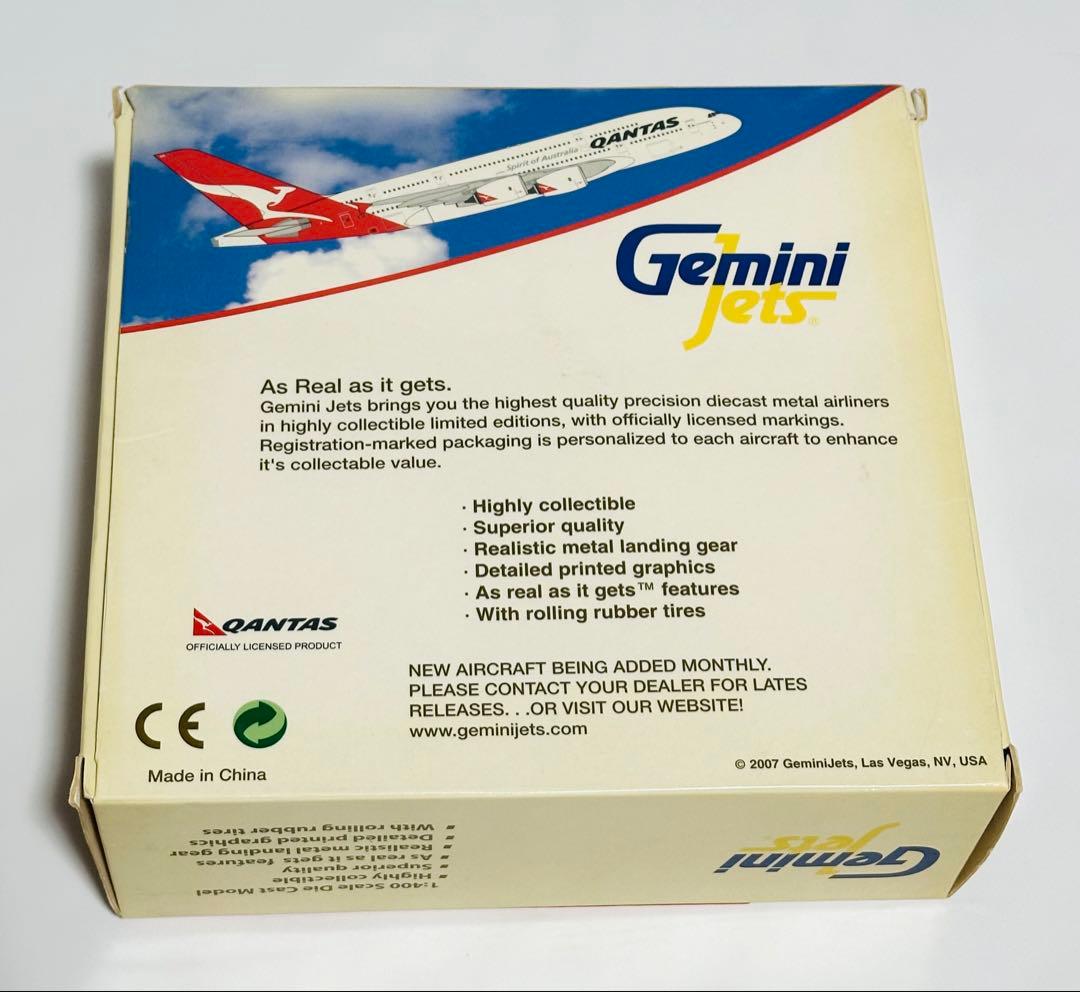 Gemini 1/400 QANTAS A380 カンタス航空