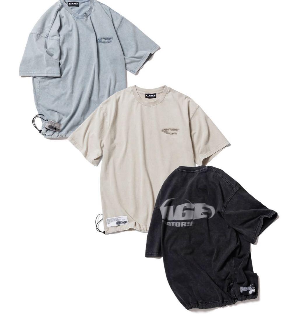 【新品未開封】Age Factory × CPGコラボ Tシャツ BLUE XL
