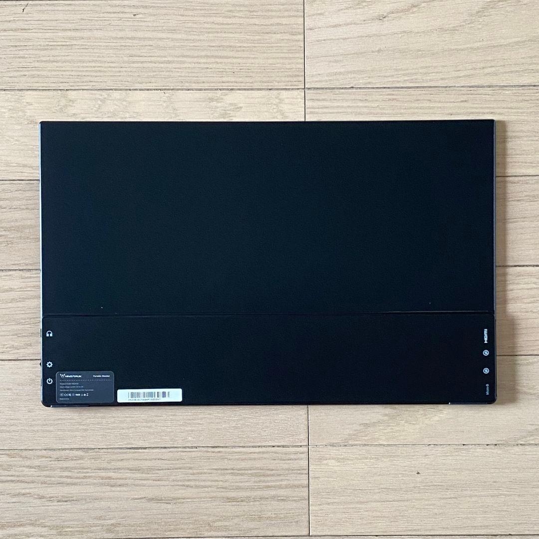 【美品】超薄型モバイルモニター ミニスフオーラム 15.6インチ カバー付属