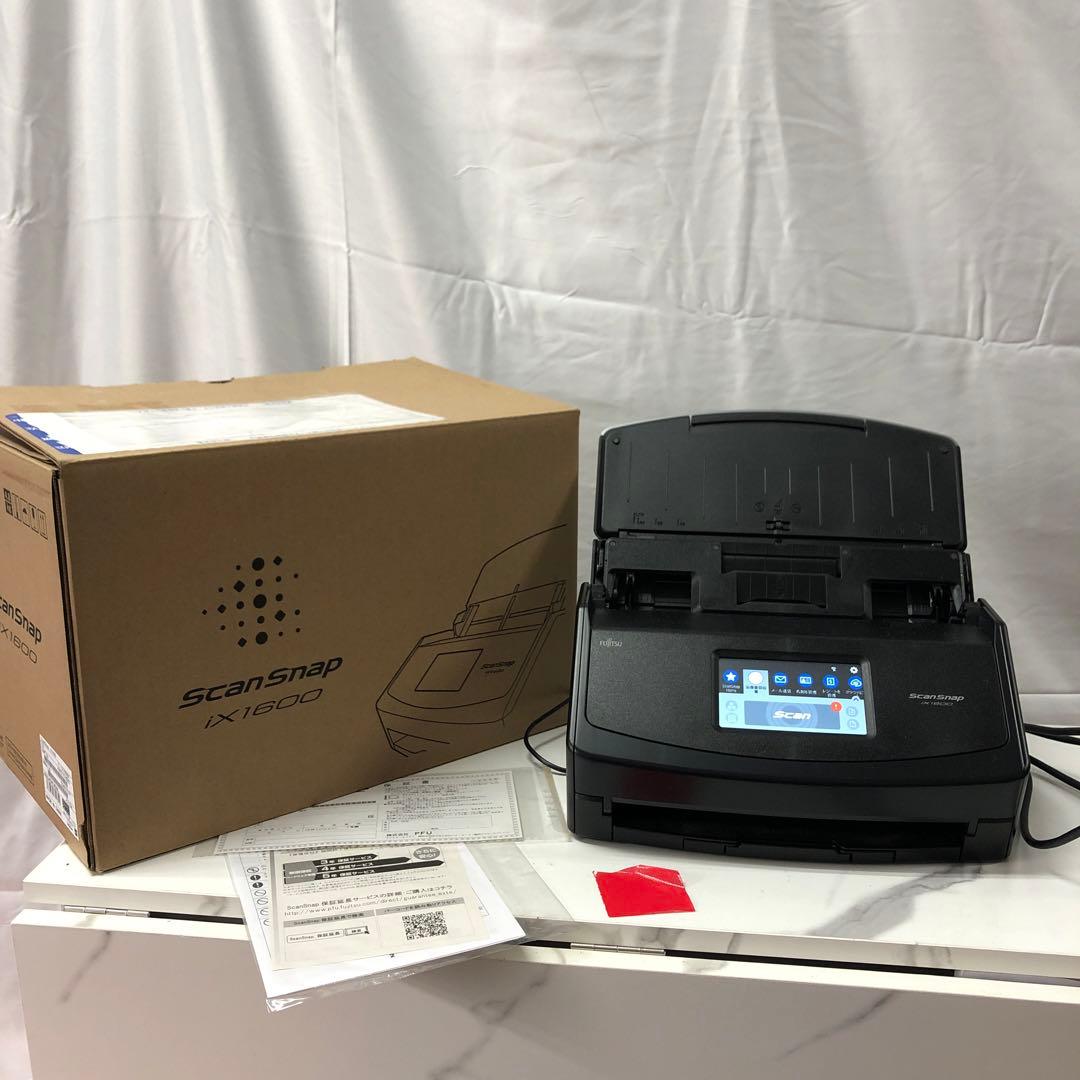 【美品】リコー ドキュメントスキャナー ScanSnap iX1600　O