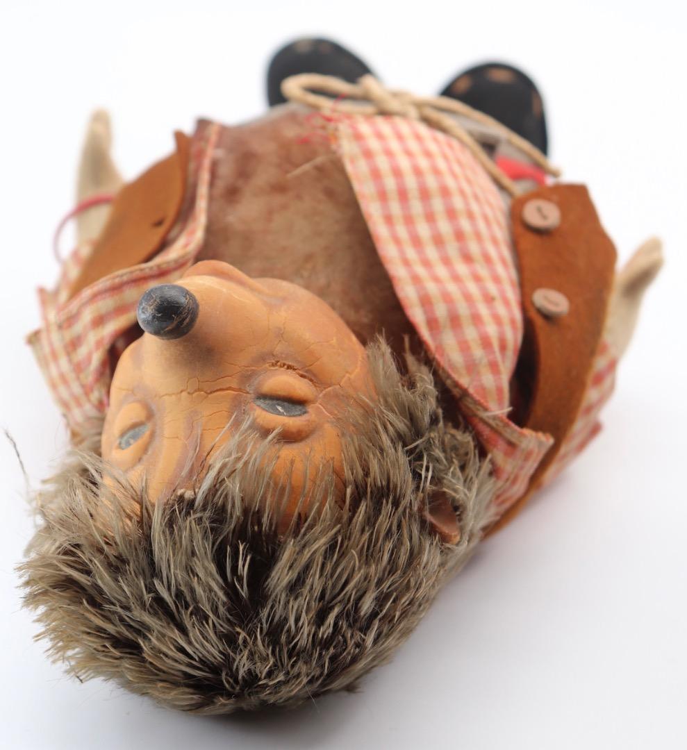 STEIFF \"MECKI\" 28cm ハリネズミのアンティークドール