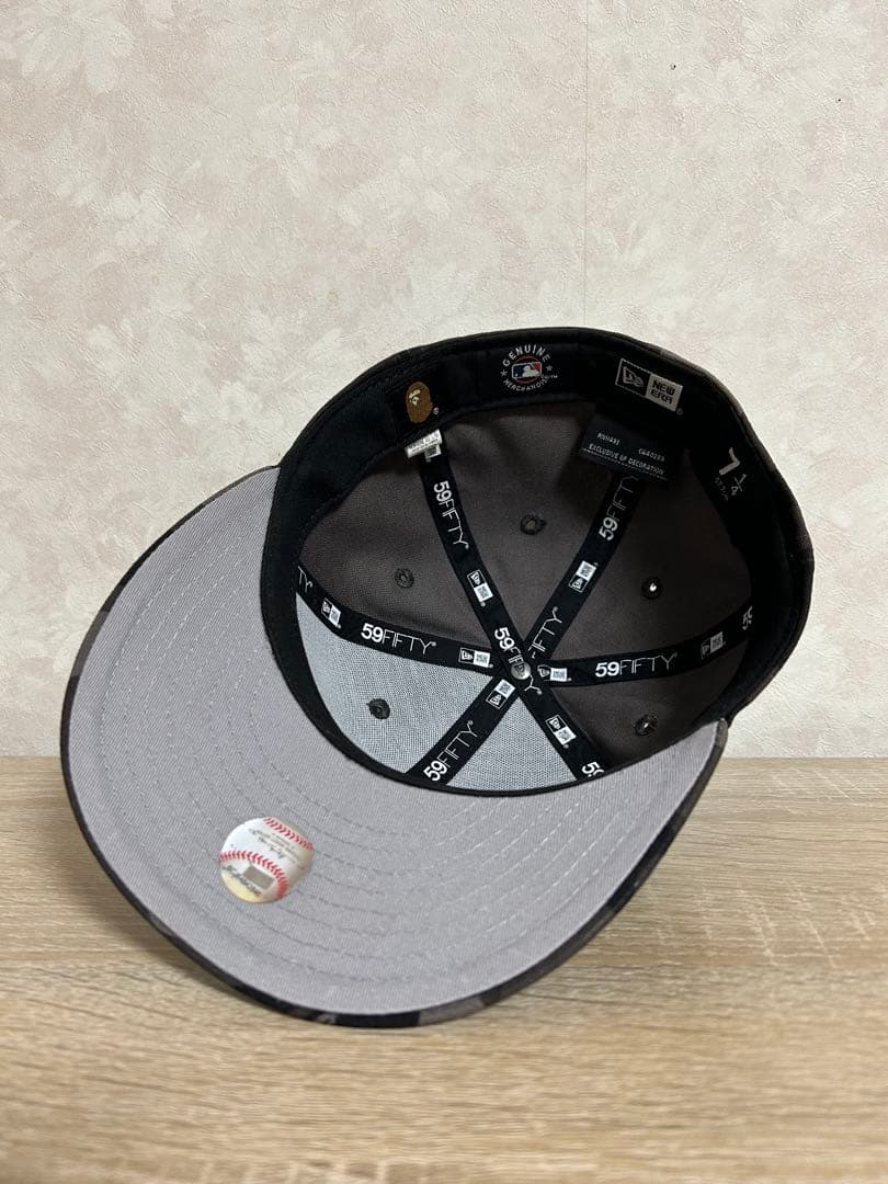 アベイシングエイプ BAPE MLB WHITESOX 59FIFTIY CAP