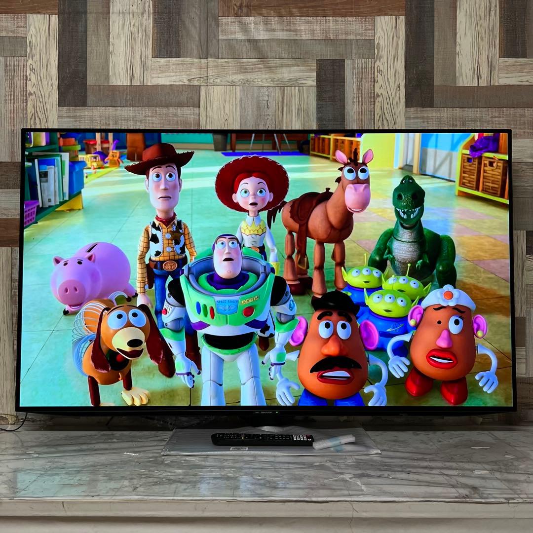 即日受渡❣️未使用アウトレット品シャープ55V型有機EL4K AndroidTV