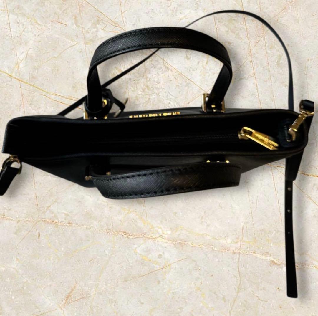 極美品 マイケルコース MICHAELKORS 2way ショルダーバッグ 黒