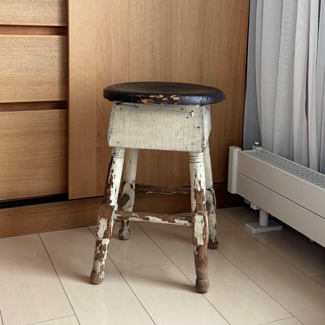 [大特価明日〆切]イギリス　アンティークスツール