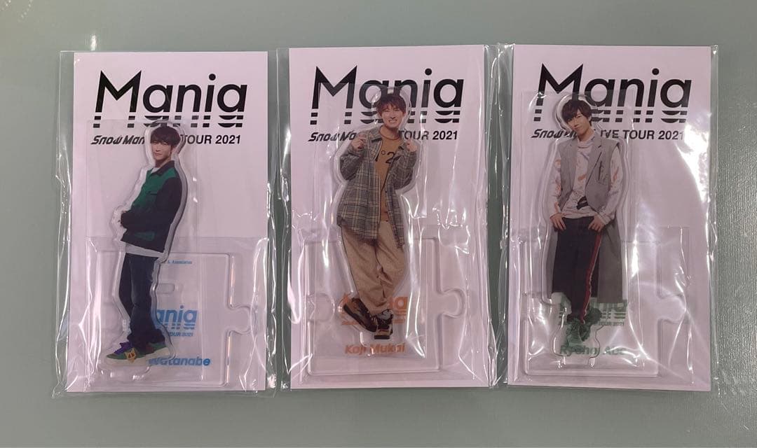 Man スノマニ アクスタ 全員　アクリルスタンド