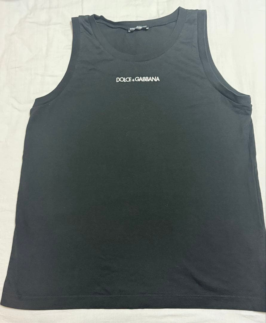 原本付 DOLCE & GABBANA ドルチェアンドガッバーナ タンクトップ