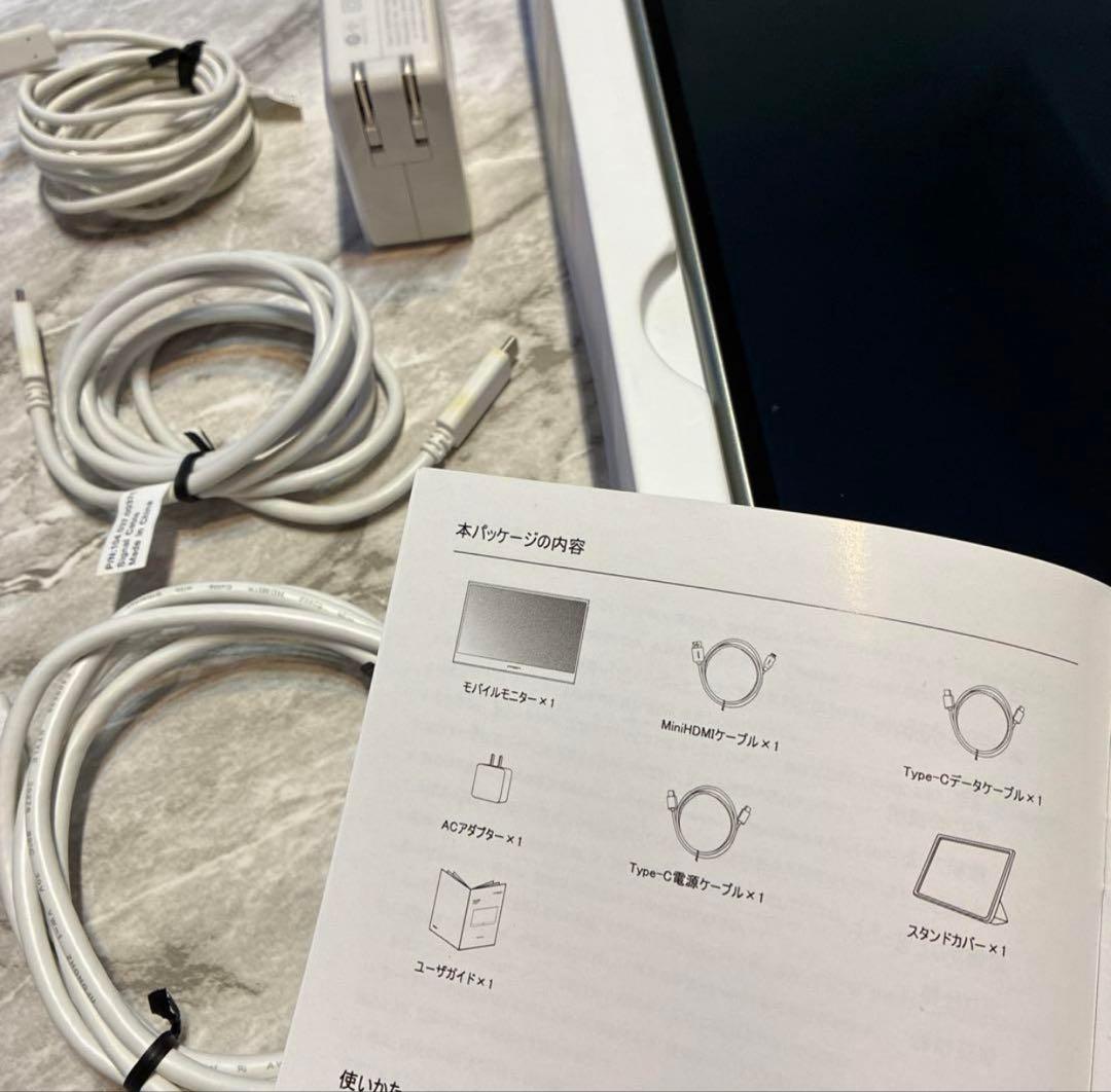 【美品】 INNOCN モバイルモニター 本体 4K 高画質 タッチ操作対応