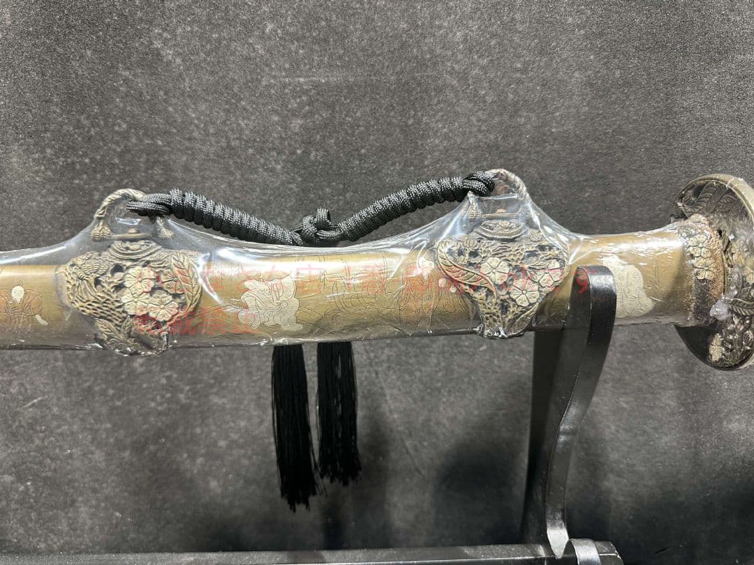 銅鞘太刀シリーズ寒影太刀  古兵器 武具 刀装具 日本刀 模造刀 居合刀