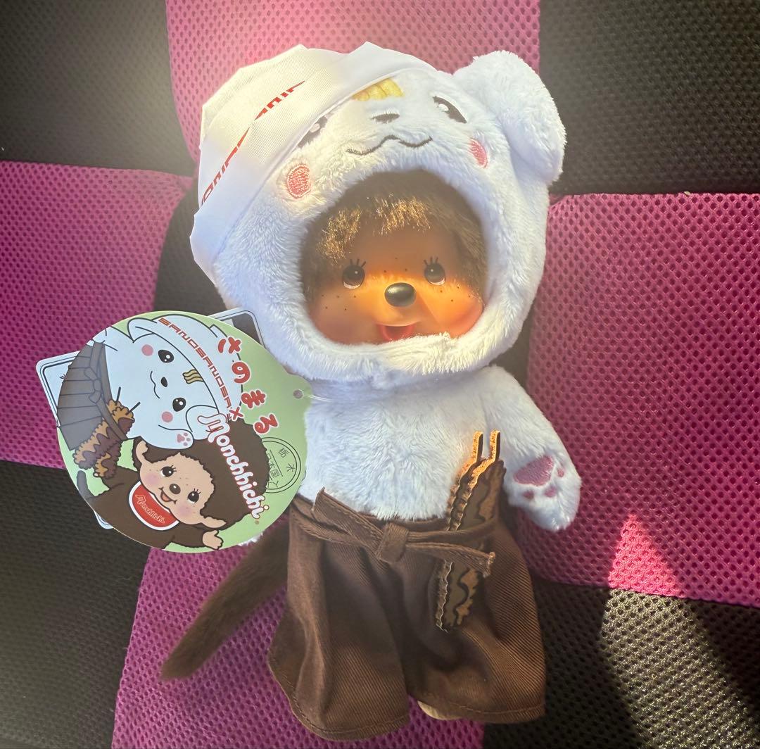 【希少】さのまる × モンチッチ ご当地限定 佐野 ゆるキャラ ぬいぐるみ 新品