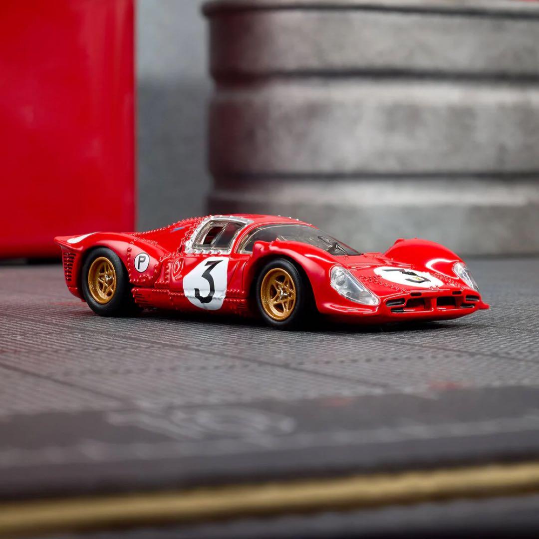 ミニカー Hot Wheels 1967 Ferrari 330 P4 ELITE 64