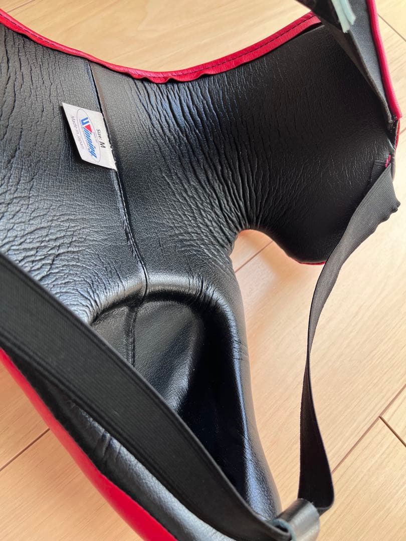 Winning ボクシングサポーター M レッド ファールカップ