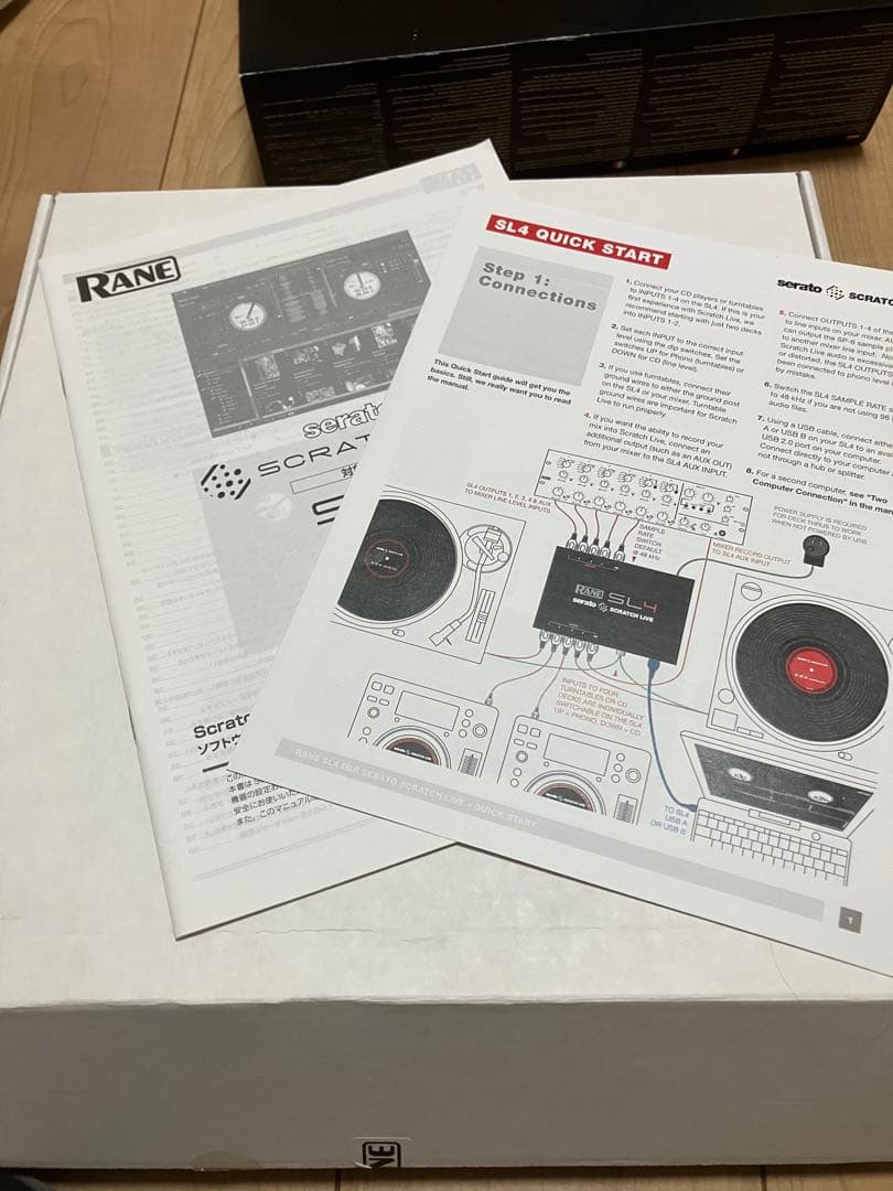 RANE SL4 SCRATCH LIVE SERATO PCDJ 純正電源付