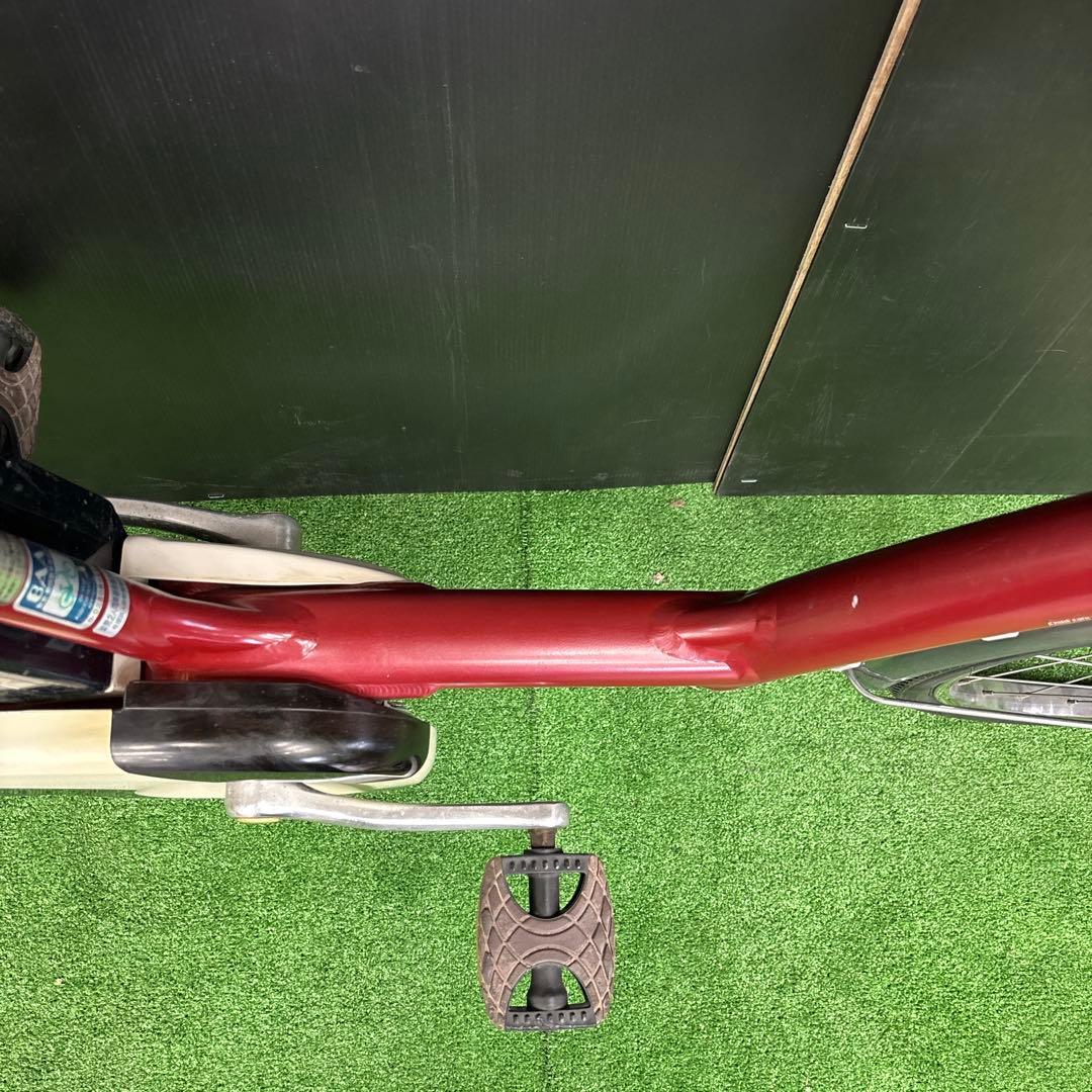 電動自転車 BS Angelino レッド 3人乗り対応　4★