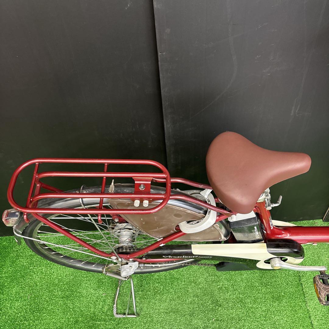 電動自転車 BS Angelino レッド 3人乗り対応　4★