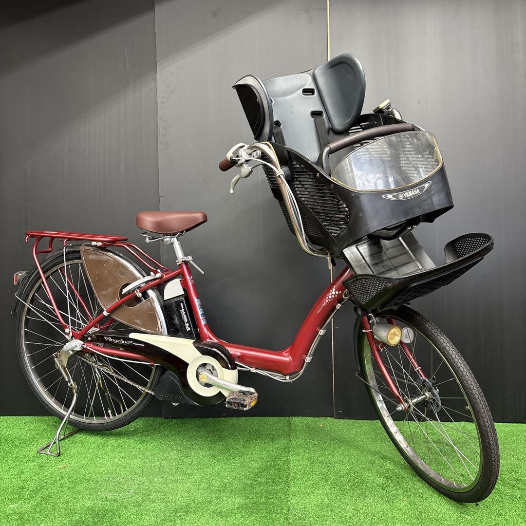 電動自転車 BS Angelino レッド 3人乗り対応　4★