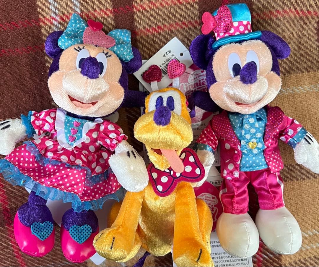 ディズニー パルパル 2026 ぬいばセット ミッキー ミニー プルート