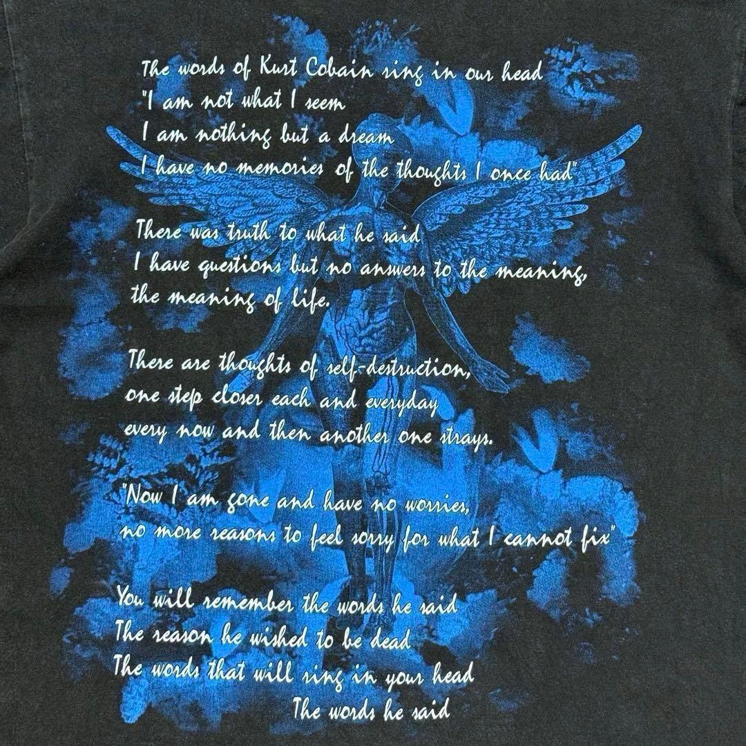 90's NIRVANA  Cobain IN UTERO Tシャツ