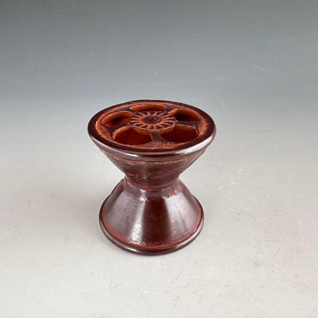 茶道具　唐銅　蓋置　3種　閑浄　共箱　鼓　扇面　三鈴　工芸品　茶の湯　稽古