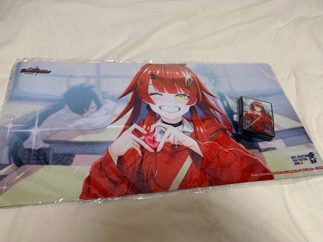 真久間メガ プレイマット スリーブ