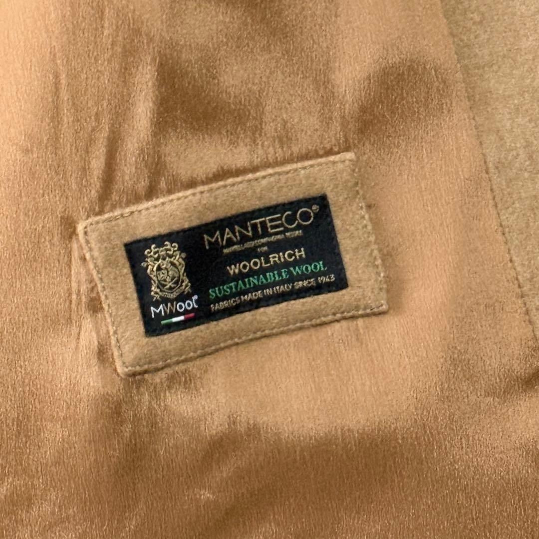 ウールリッチ MANTECO ウール CPO ジャケット コート　美品　キャメル
