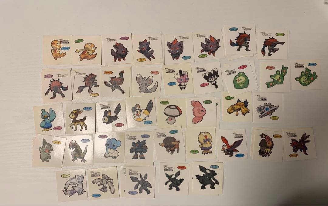 ポケモンパン、デコキャラシール