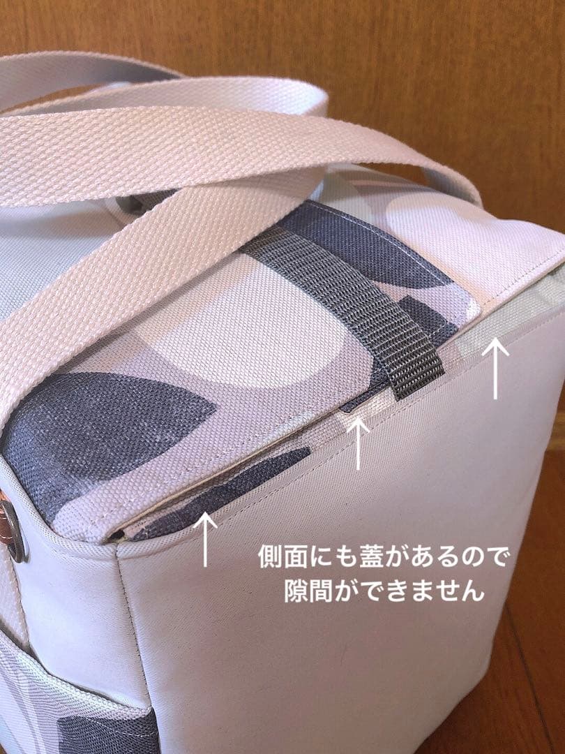 完成品　通院用旅行用災害避難用 　 　　4枚蓋遮光鳥かごキャリーバッグ