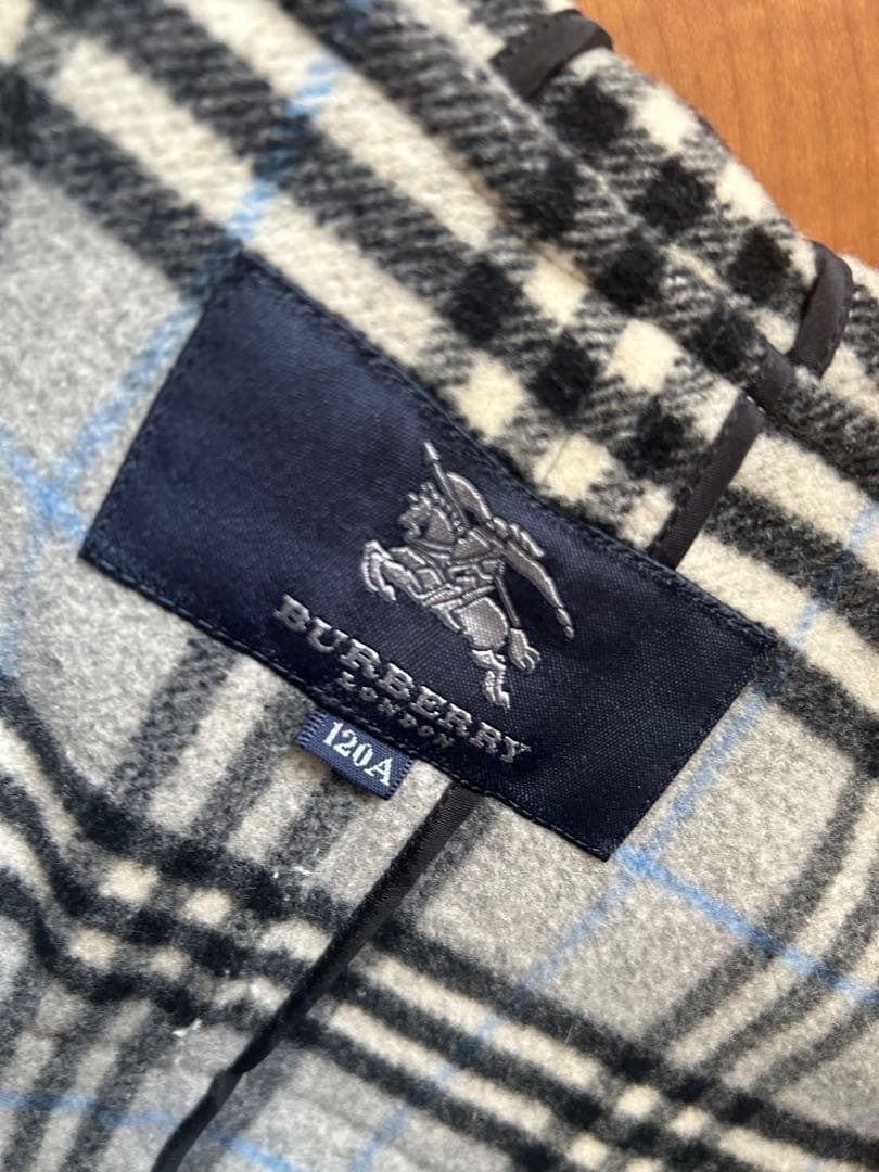 美品　バーバリー　ダッフルコート　120