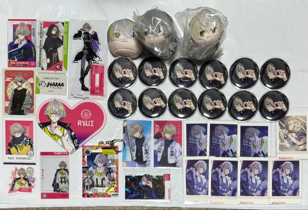 【18TRIP エイトリ】白光琉衣 糖衣 もちマス 缶バ ぱしゃこれ 等 セット