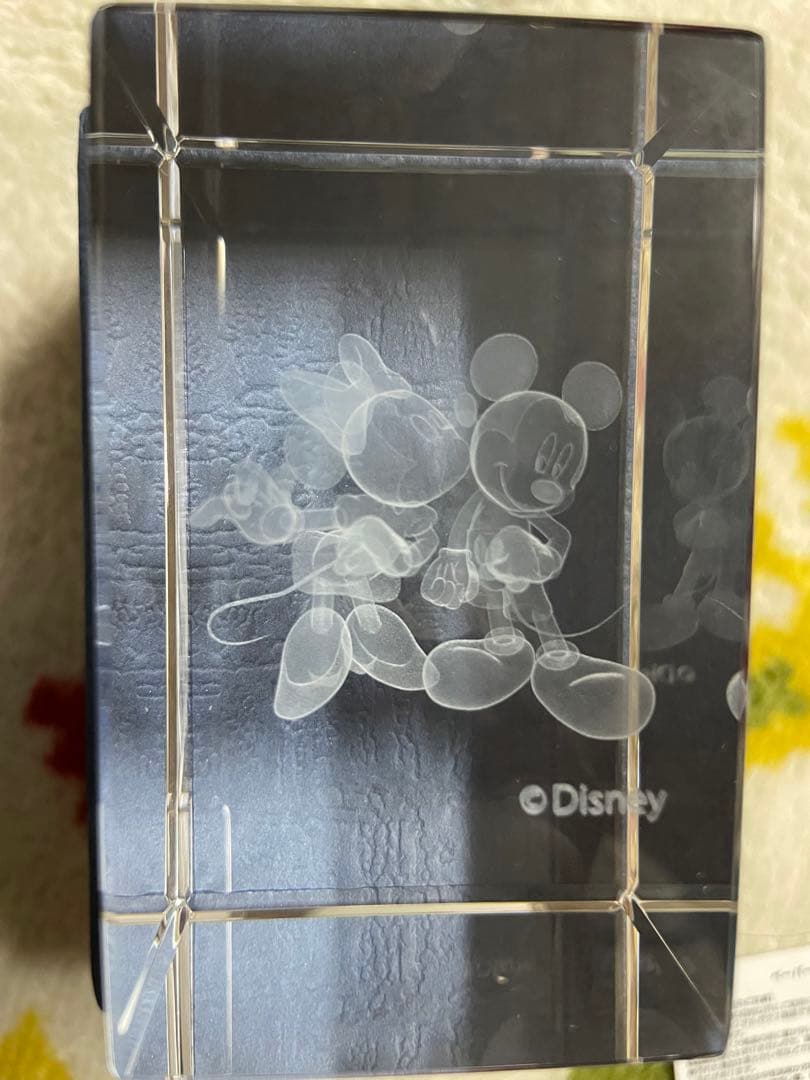【非売品】ディズニー　ペーパーウェイト　ミッキーマウス&ミニーマウス