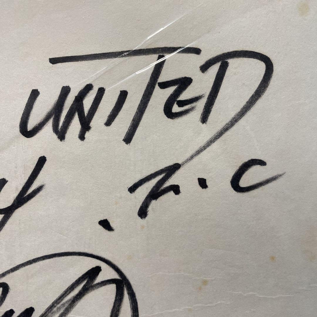 城彰二　直筆サイン色紙