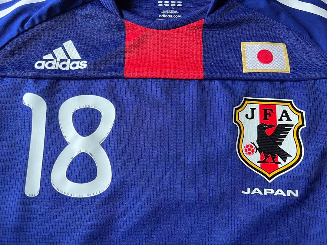 日本代表 2010ワールドカップ オーセンティックユニフォーム 本田圭佑 L