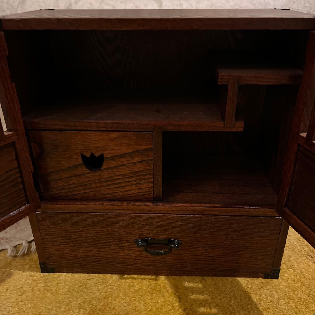 昭和家具　美品　木製小引き出し　アンティーク