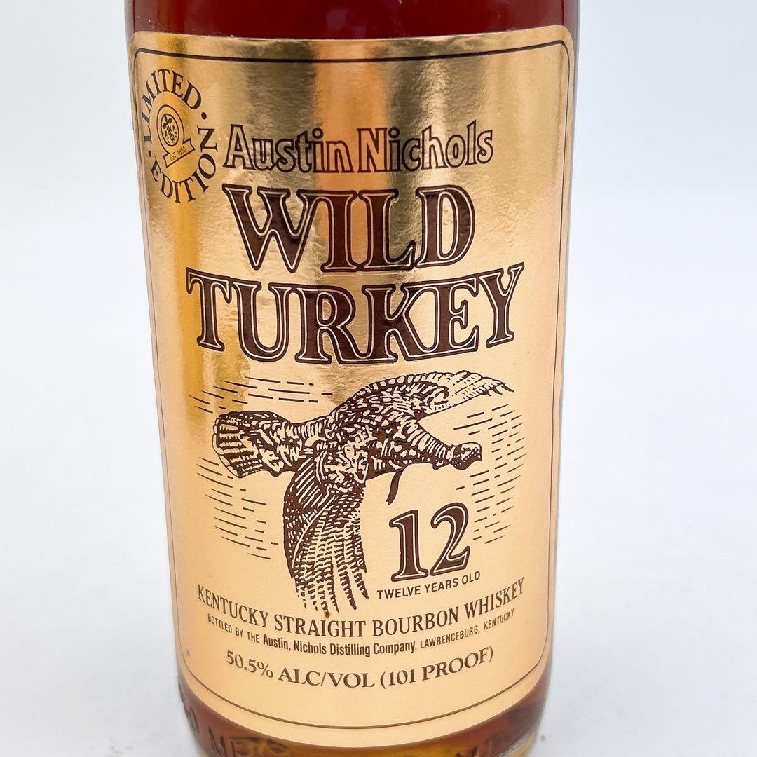 3AAM012 極上品・未開封 Wild Turkey ゴールドラベル　飛翔