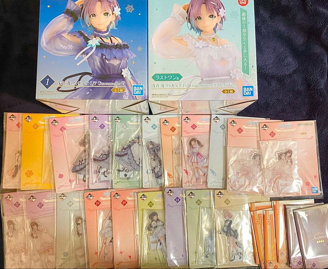 浅倉透　フィギュア　アイドルマスターシャイニーカラーズ　一番くじ　まとめ売り