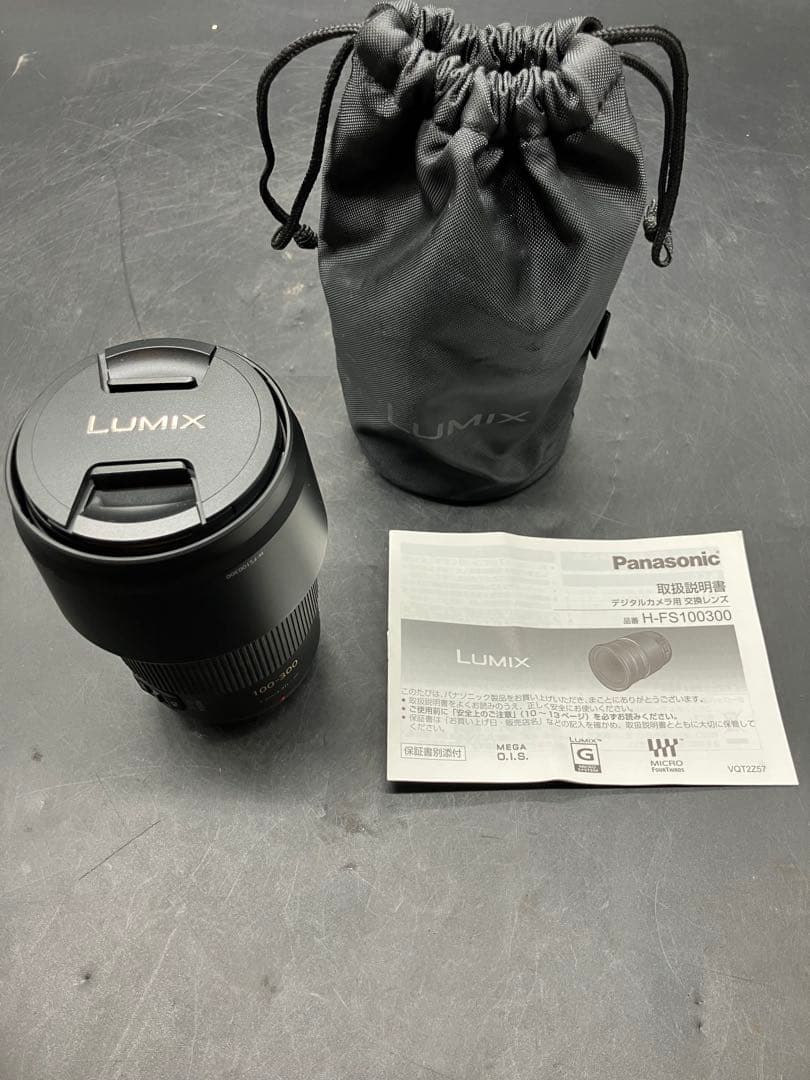 超美品 パナソニック ルミックス 100-300 F4.0-5.6 ズームレンズ